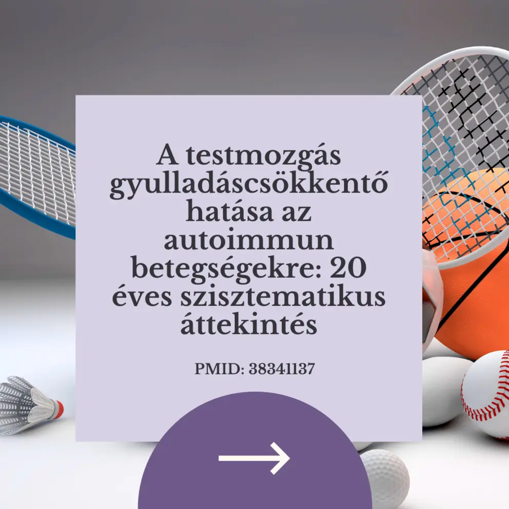 A sport gyulladáscsökkentő hatása az autoimmun betegségekre